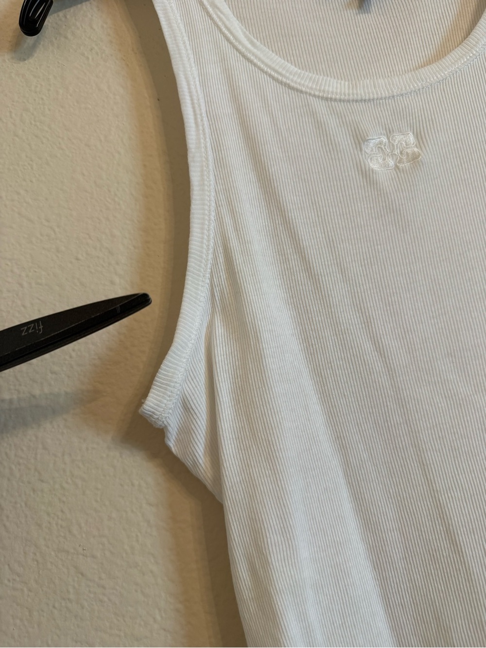 GANNI Ribbed Tank Top - Picture 5 of 10